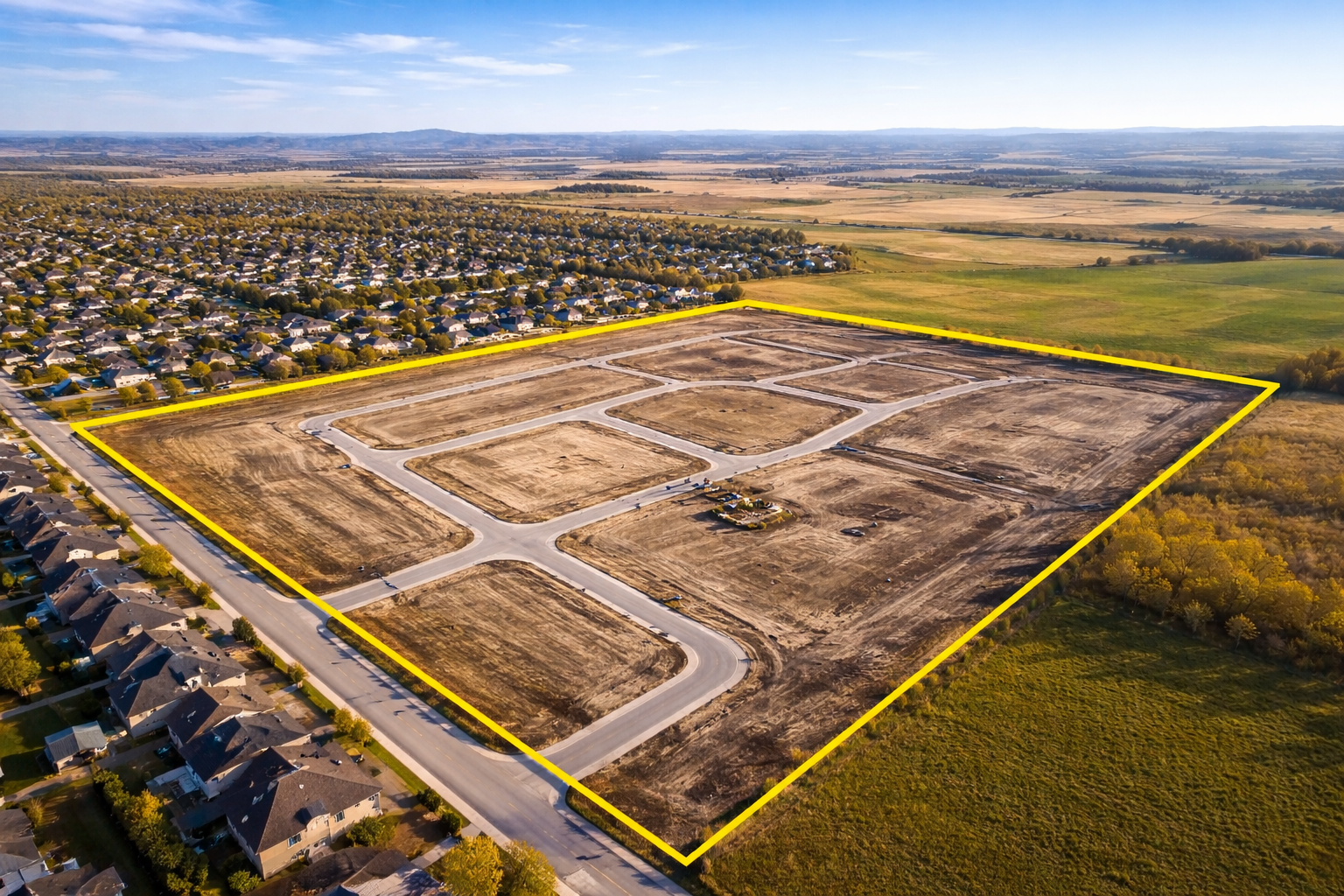 30-Acre Subdivision Development Land